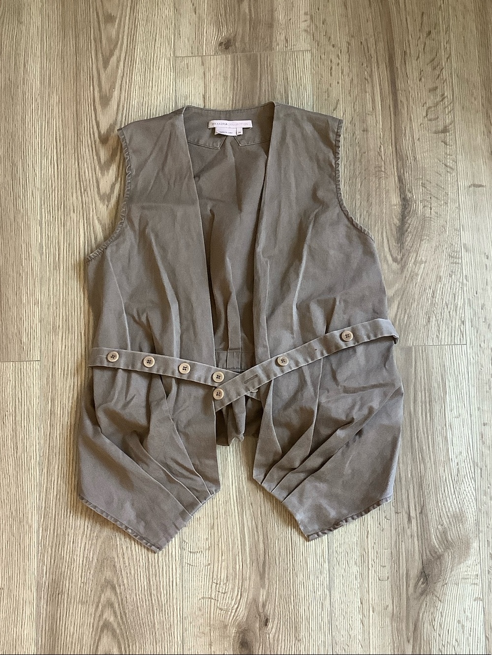 Max Azria Collection Top in Taupe